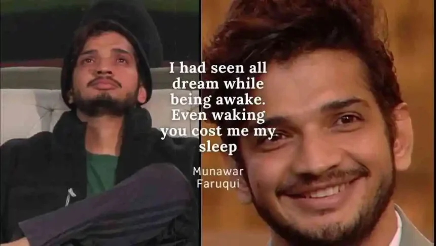 munawar faruqui shayari in english